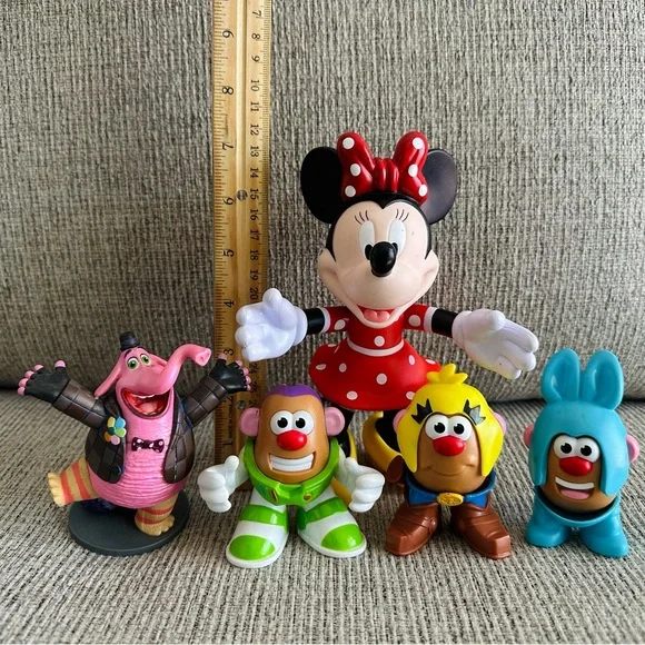 Disney and Pixar Collectable Toy Figures. Minnie Mouse, Mr. Potato Head, BingBon - Picture 6 of 7